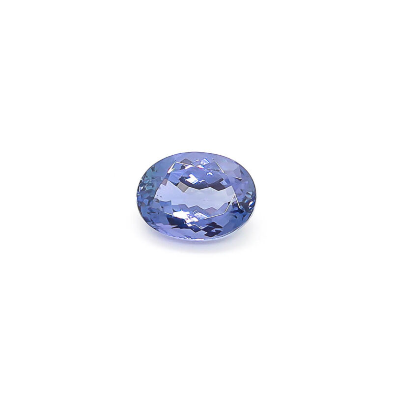 3.69 ct Faceted Oval Purple Tanzanite