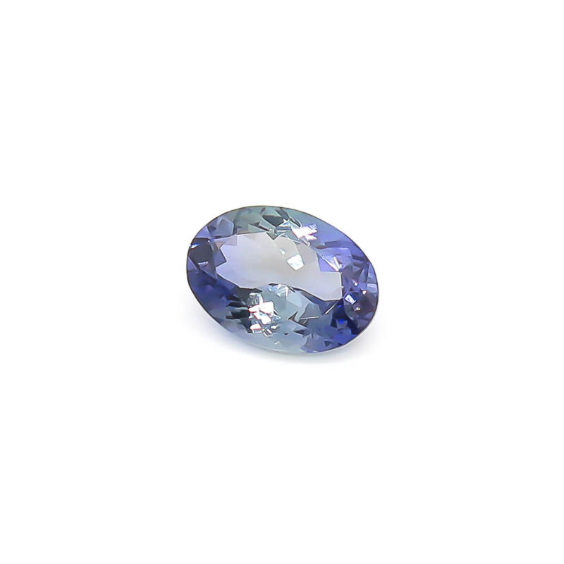 2.87 ct Oval Peacock Tanzanite
