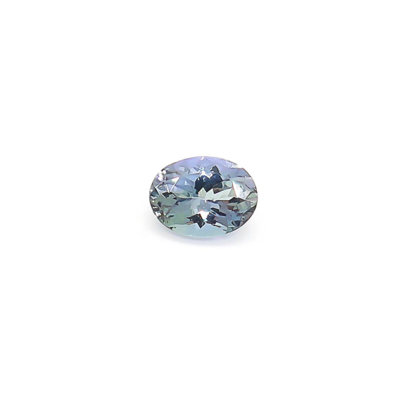 1.95 ct Faceted Oval Peacock Tanzanite