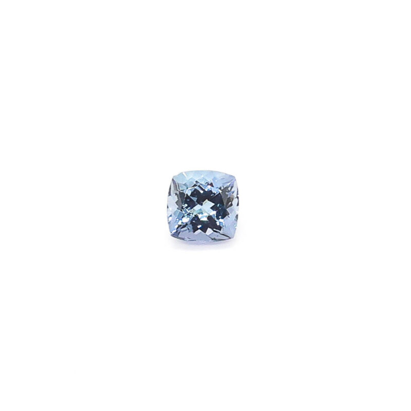 2.71 ct Faceted Cushion Cut Purplish-Blue Tanzanite
