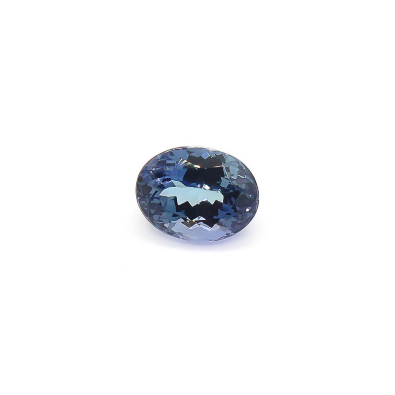 4.30 ct Faceted Oval Purple Tanzanite