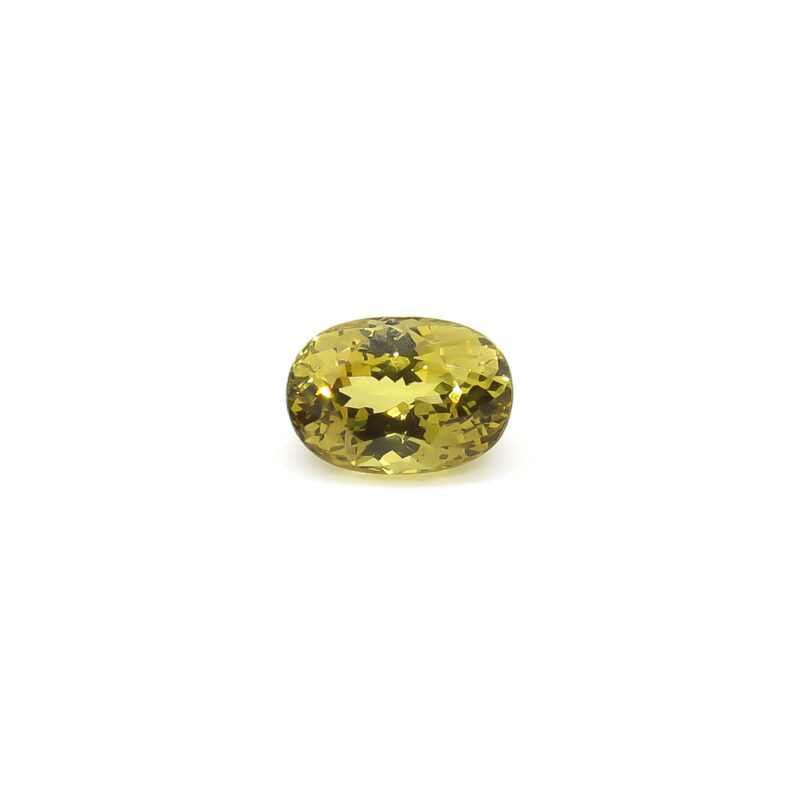 3.39 ct Oval Brownish-Yellow Chrysoberyl