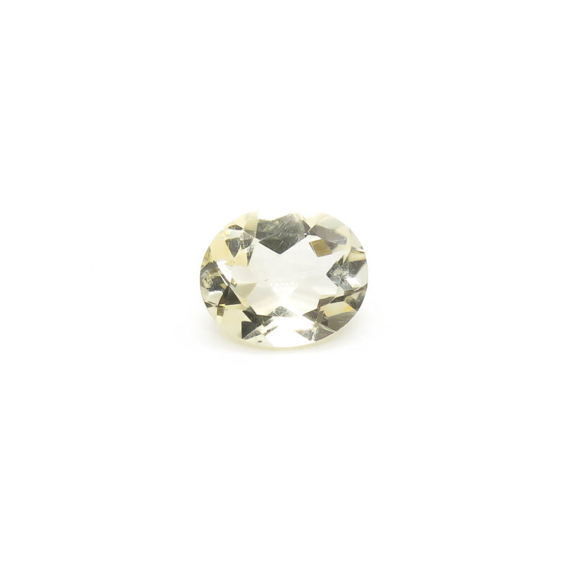 2.84 ct Oval Pale Yellow Citrine